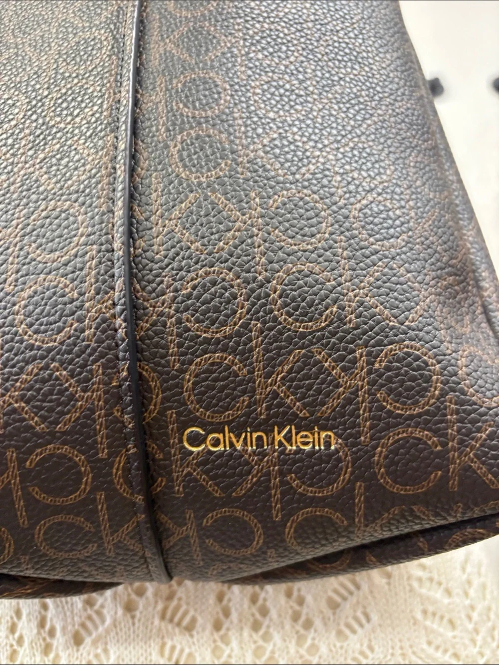 Calvin Klein Millie Signature Convertible Sling Backpack